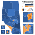 2023 Alberta General Election Map