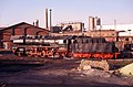 50 3661 als Heizlok im BW Pirna (28. Dezember 1990)