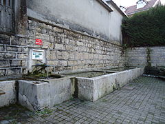 Fontaine d'Abbévilers.