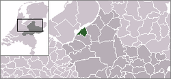 Location of Harderwijk