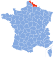 Nord Département in France