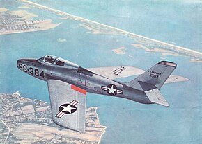 アメリカ空軍のF-84F