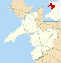 Trawsfynydd is located in Gwynedd