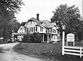 James Garfield's home, before restoration, 1976