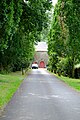 Le chemin du manoir.