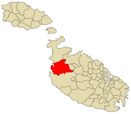 Mġarr – Localizzazione