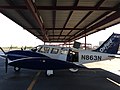 A PA34 of Oxford Aviation Academy at Seneca's ramp