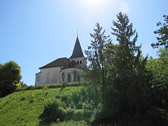 Vue de la « butte d'Isle ».