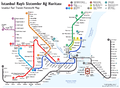 2010: schematic map without Metrobüs