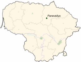 Panevėžys – Mappa