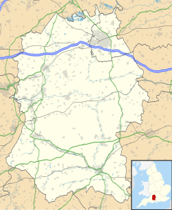 RAF Castle Combe is located in Wiltshire