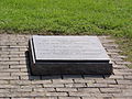 Plaque commémorative du cimetière allemand.