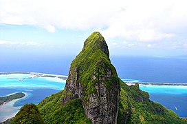 Clima tropicale a Bora Bora in Polinesia Francese