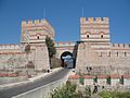 La seconda porta militare delle mura teodosiane di Istanbul