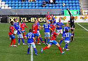 O jogo Helsingborgs IF-GIF Sundsvall em 2012