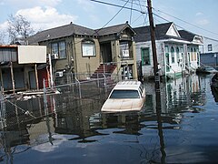 Un quartier de La Nouvelle-Orléans.