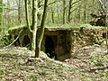 Ruines sur le site de l'ancien hôpital du camp de Blechhammer nord