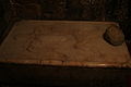 The tomb of Saint George within the church. The stone sitting on top is said to be from Jerusalem