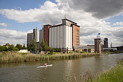 Het kanaal ter hoogte van Wilsele