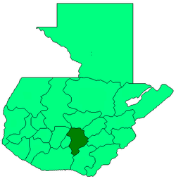 Poloha departmentu Guatemala v Guatemale (klikacia mapa)