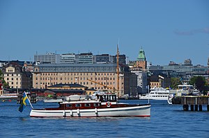 M/Y Vigor i Nybroviken i Stockholm, 2021