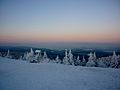 Blick vom Schneekopf im Winter