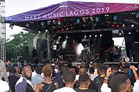 World Music Day 2019 i Muri Okunola Park, Victoria Island, Lagos, Nigeria.