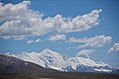 地處黃河源頭的大雪山，又叫騰格里哈達（蒙古語：天山）。潘昂霄撰《河源志》以此山為崑崙