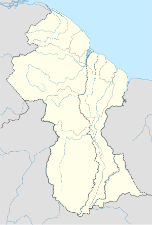 White River is located in Guyana