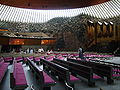 English: Temppeliaukio Church, inside Suomi: Temppeliaukion kirkko