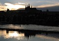 Sunset over Hradčany