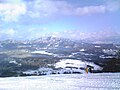 西の黒姫山から見た斑尾山