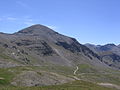 View of Cime de la Bonette, France