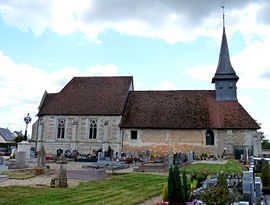 The church of Saint Martin in Louversey