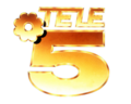 Logo de Tele 5 du 3 mars 1990 au 28 février 1997