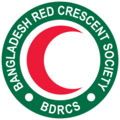 Logo of the Bangladesh Red Crescent Society (PNG version)