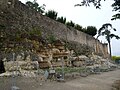 Les remparts côté nord.