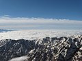 Vue au sommet du mont Toubkal