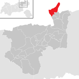 Location in the district