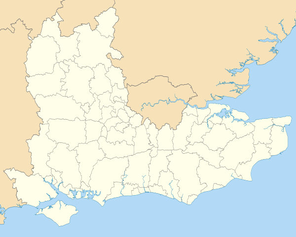 2003–04 Isthmian League is located in South-east England