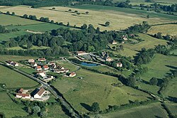 Skyline of Aubigny