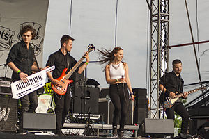 Zespół Crimson Rockets na festiwalu Ursynalia 2014