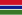 Flagget til Gambia