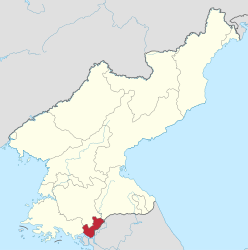 Regione industriale di Kaesong – Mappa