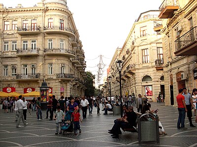 Nizami-gata i Baku.