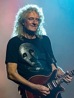 Brian May vuonna 2017.