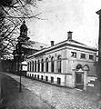 De Langebrug met de Petruskerk in 1880