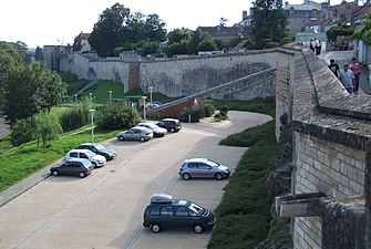 Remparts et Funiculaire.