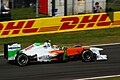 Di Resta at the Italian GP