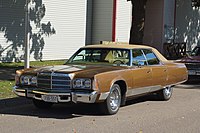 1975 Chrysler New Yorker Brougham 4-door hardtop (with non-standard wheels)